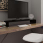 Mueble TV/Elevador de monitor cristal verde 100x30x13 cm
