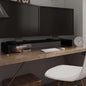 Mueble TV/Elevador de monitor cristal verde 100x30x13 cm