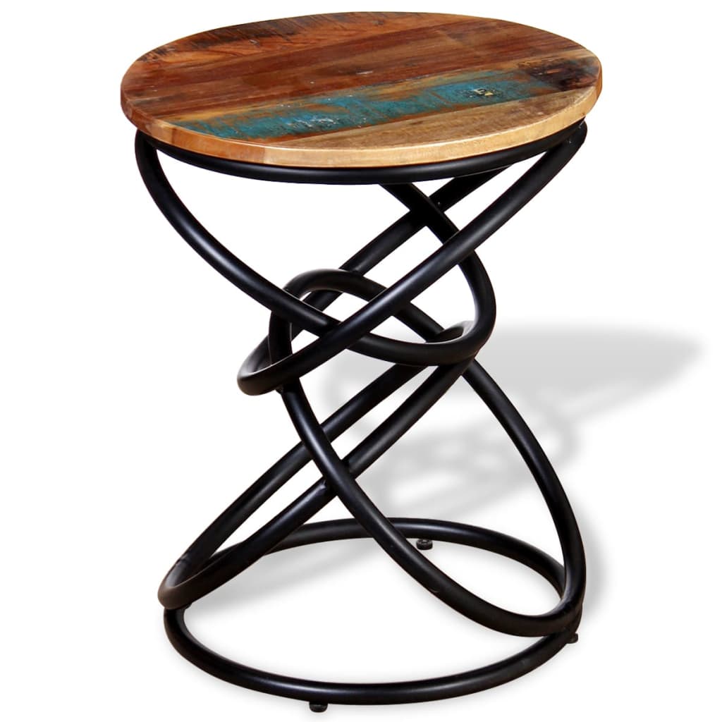Mango Solid Wood Side Table 40x50 cm