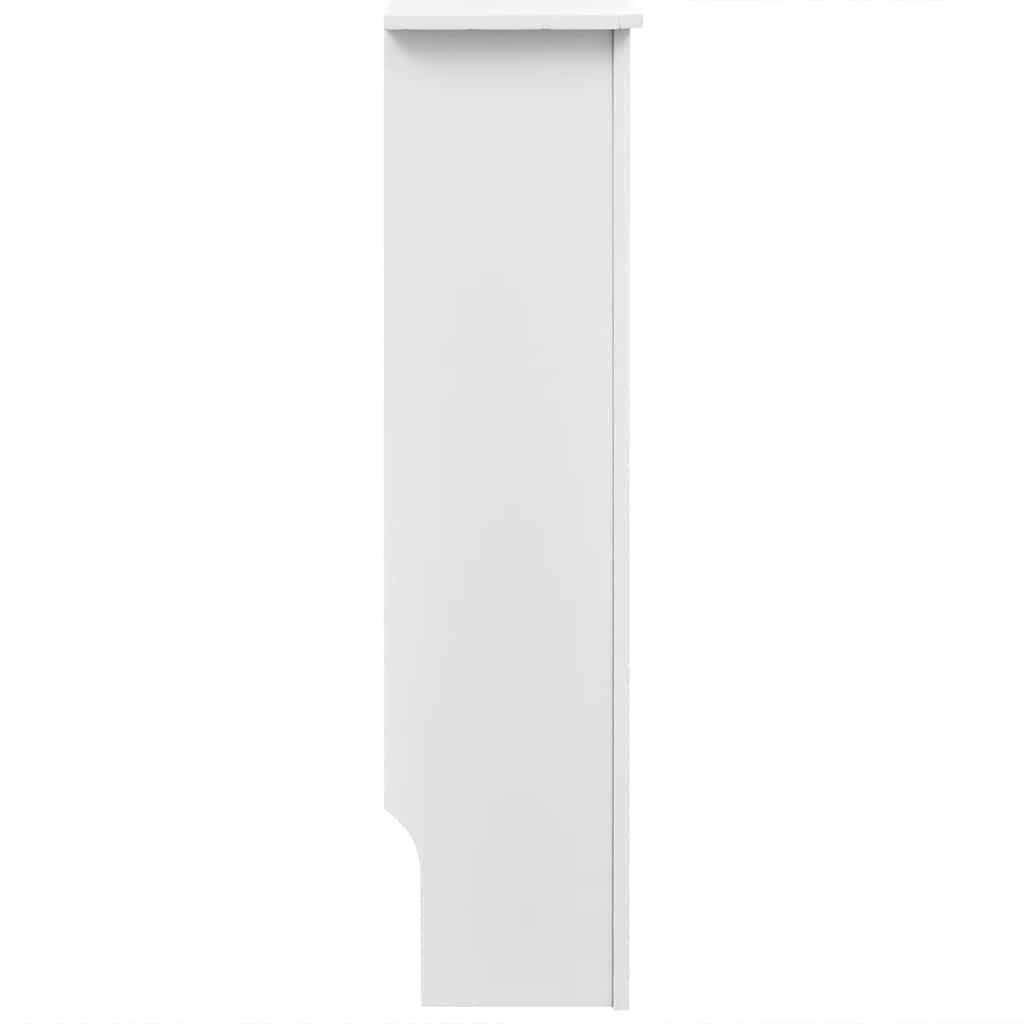 Cubierta para radiador madera de ingeniería blanco 172 cm