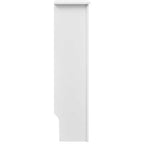 Cubierta para radiador madera de ingeniería blanco 172 cm