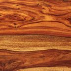 Banco de madera maciza de acacia 110x35x45 cm