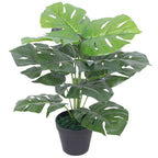 Árbol bananero artificial con macetero 175 cm verde