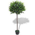 Árbol bananero artificial con macetero 150 cm verde