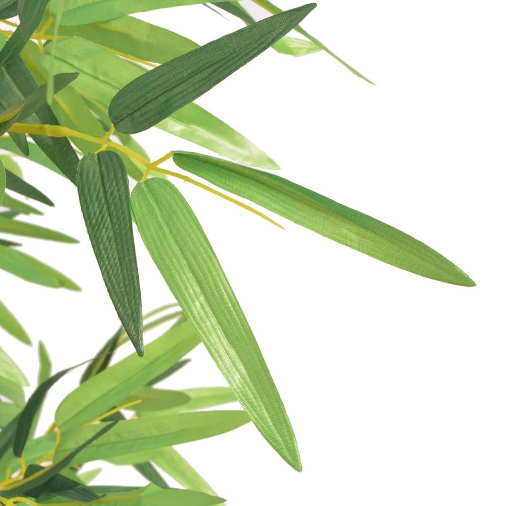 Artificial bamboo tree with pot 120 cm green