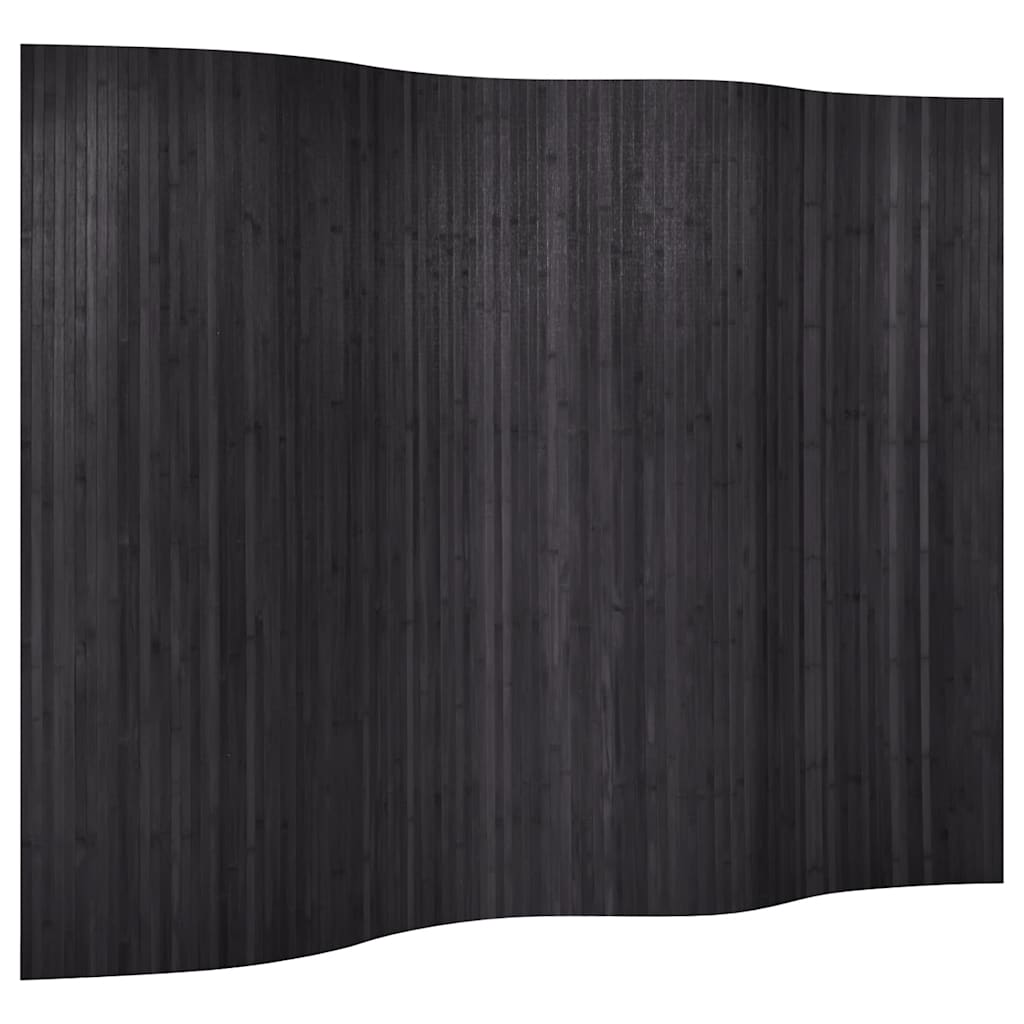 Biombo divisor bambú blanco ancho 250 cm alto 165 cm