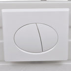 Inodoro de pared con cisterna oculta cerámica blanco