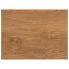 Mesita de noche de madera de teca maciza 40x30x50 cm