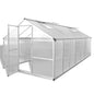 Aluminum greenhouse 302x190x195 cm 11.19 m³