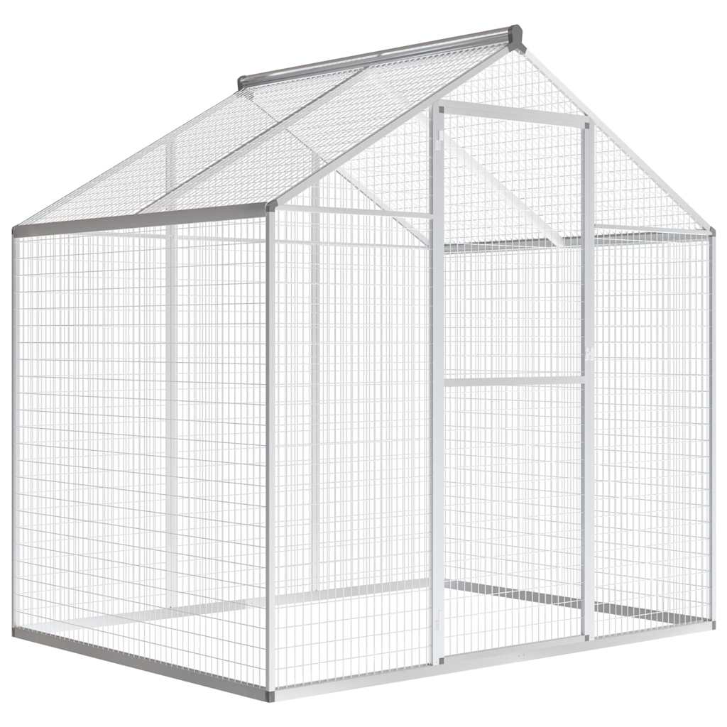 Pajarera de exterior de aluminio 178x122x194 cm