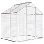 Pajarera de exterior de aluminio 178x122x194 cm