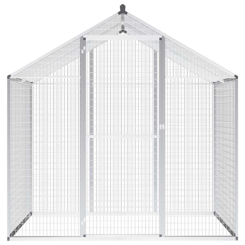 Pajarera de exterior de aluminio 178x122x194 cm