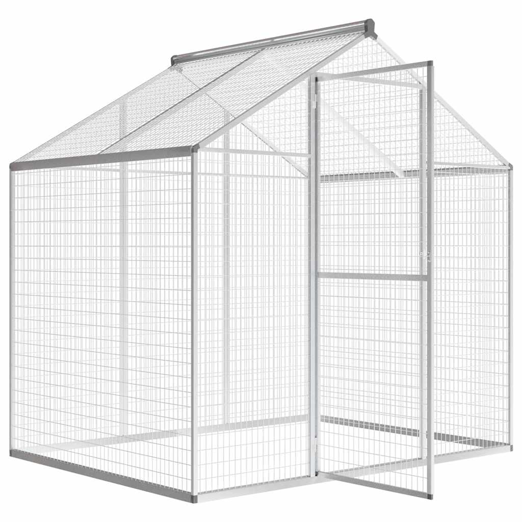 Pajarera de exterior de aluminio 178x122x194 cm
