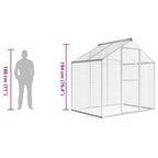 Pajarera de exterior de aluminio 178x122x194 cm