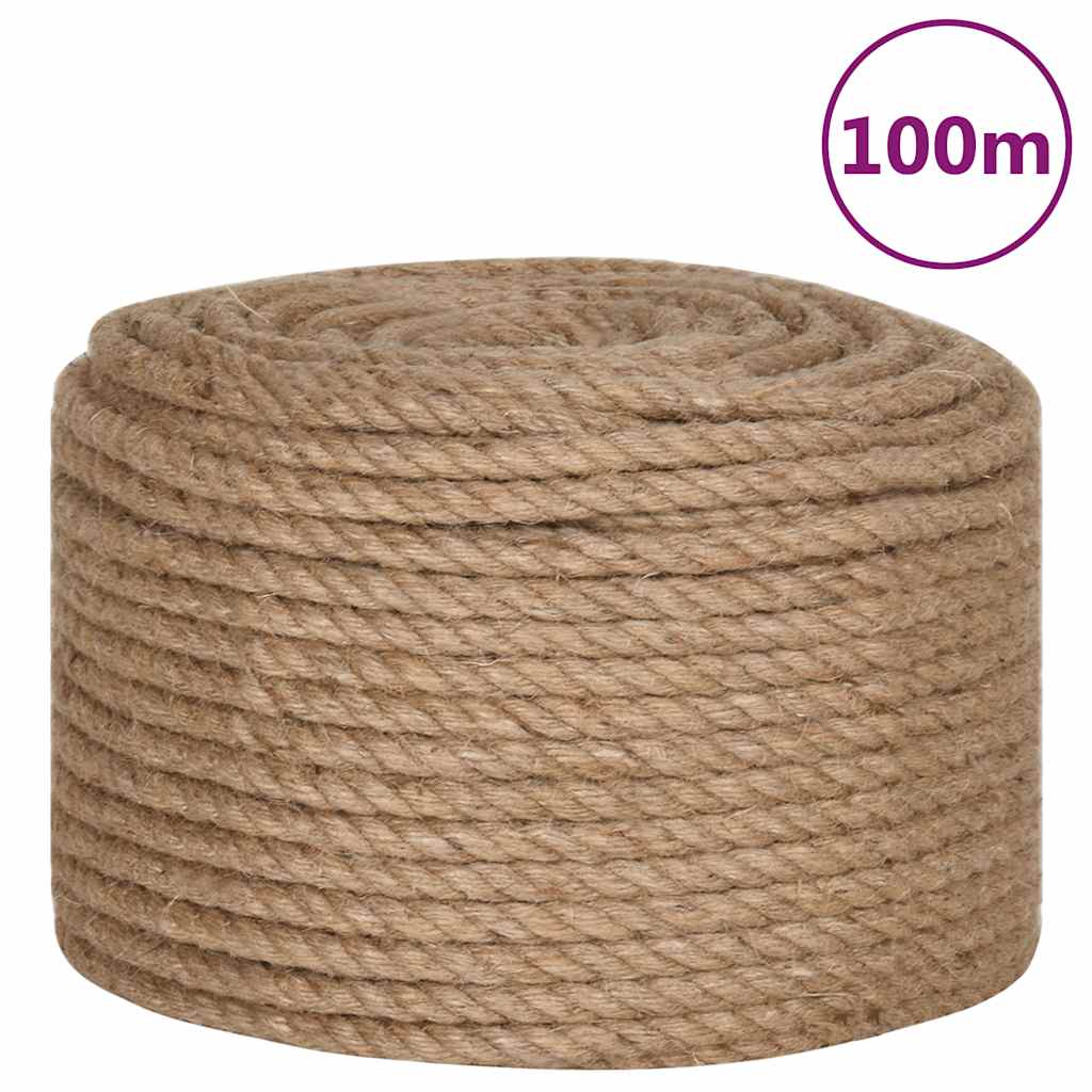100% Jute Rope 10 mm 100 m