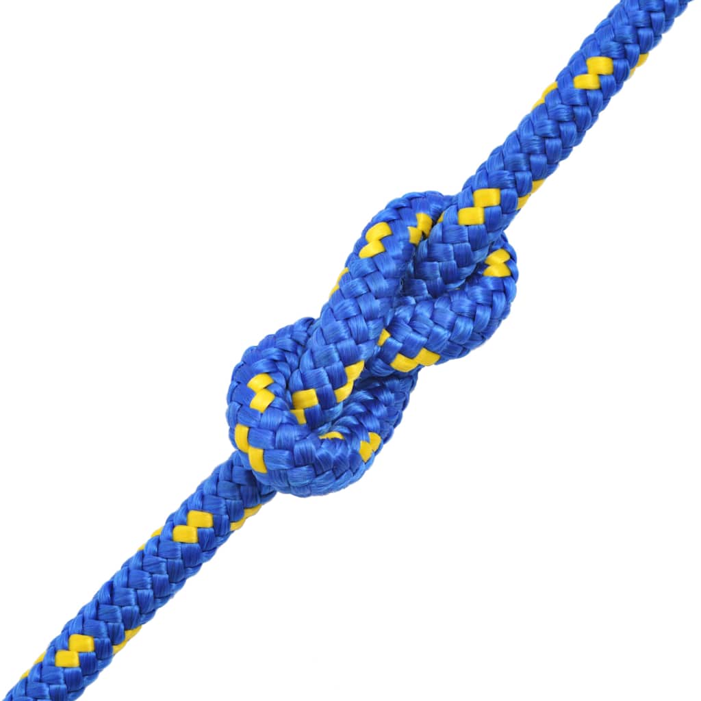 Polypropylene marine rope 10 mm 50 m blue