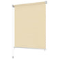 Persiana enrollable de exterior 100x140 cm color crema