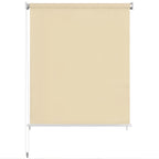 Persiana enrollable de exterior 100x140 cm color crema