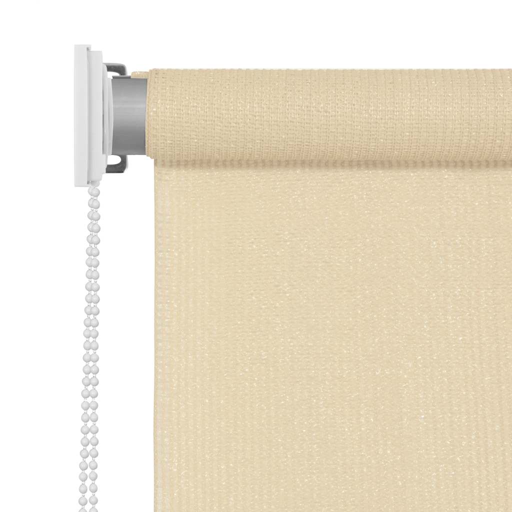 Persiana enrollable de exterior 100x140 cm color crema