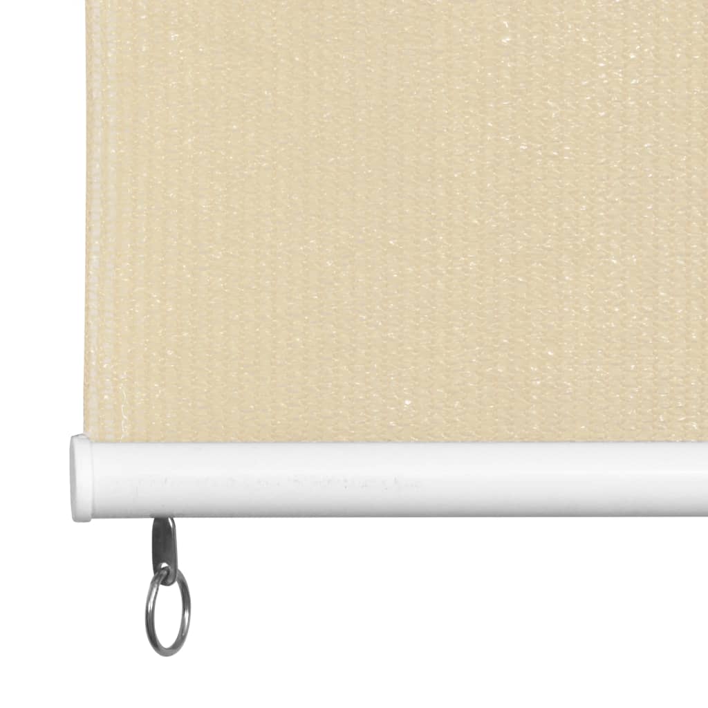 Persiana enrollable de exterior 100x140 cm color crema