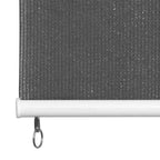 Persiana enrollable de exterior 100x140 cm gris antracita