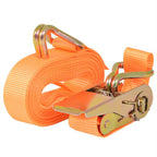 Correas de sujeción de trinquete 4 uds 0,4 T 6mx25mm naranja