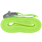 Correas 10 unidades verde fluorescente 0,25 T 5 mx 25 mm