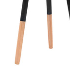 Set de mesas auxiliares 2 unidades madera maciza de pino negro