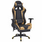 Silla para Juegos Dorado 70 x 71 x 136 cm Cuero artificial