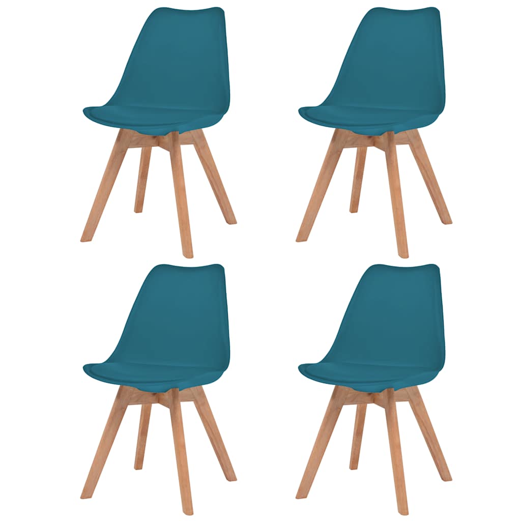 Sillas de comedor 2 unidades plástico gris