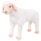 Caballo de juguete de pie de peluche marrón