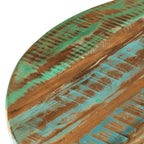 Mesa de centro madera maciza reciclada 60x40 cm