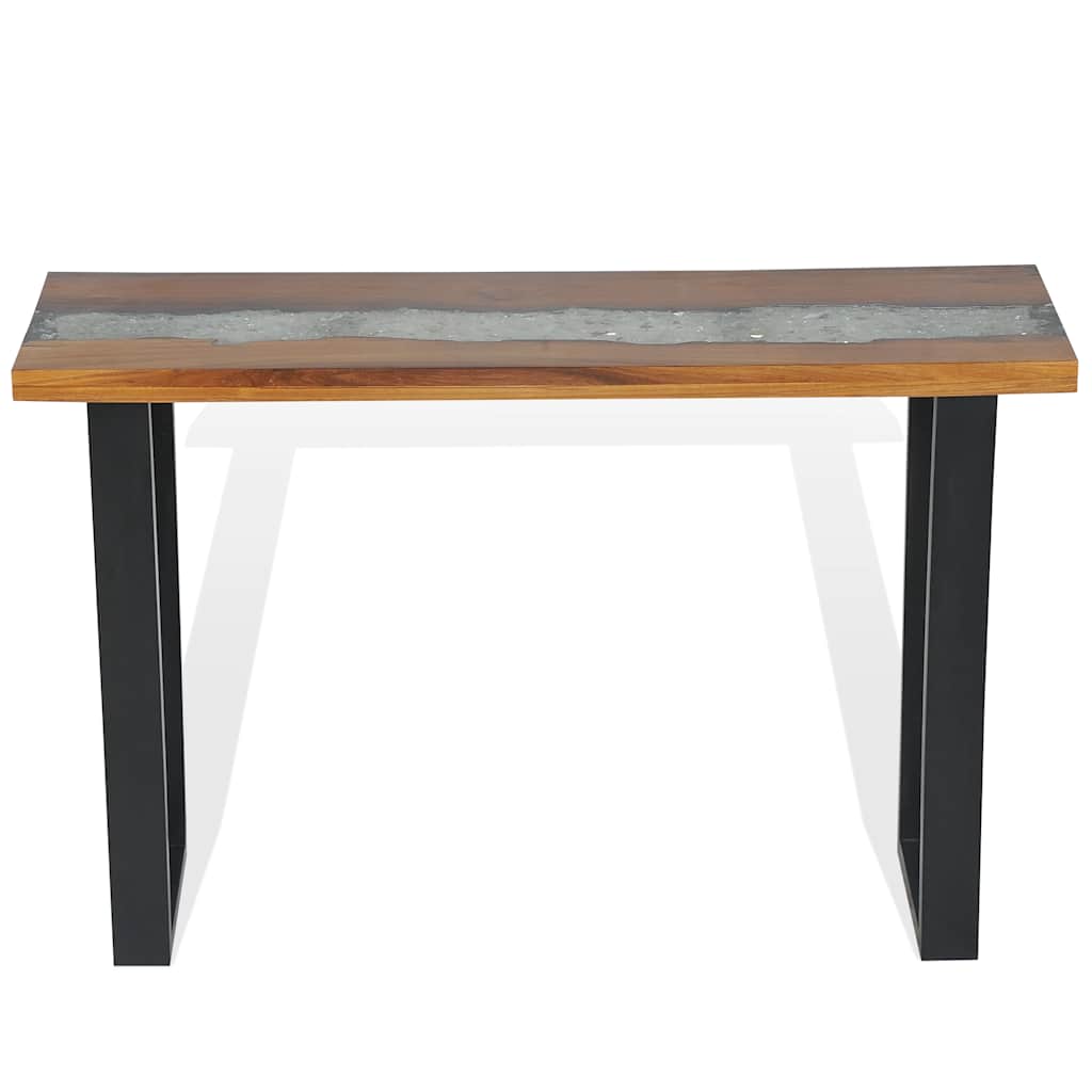 Mesa consola de teca 100x35x75 cm