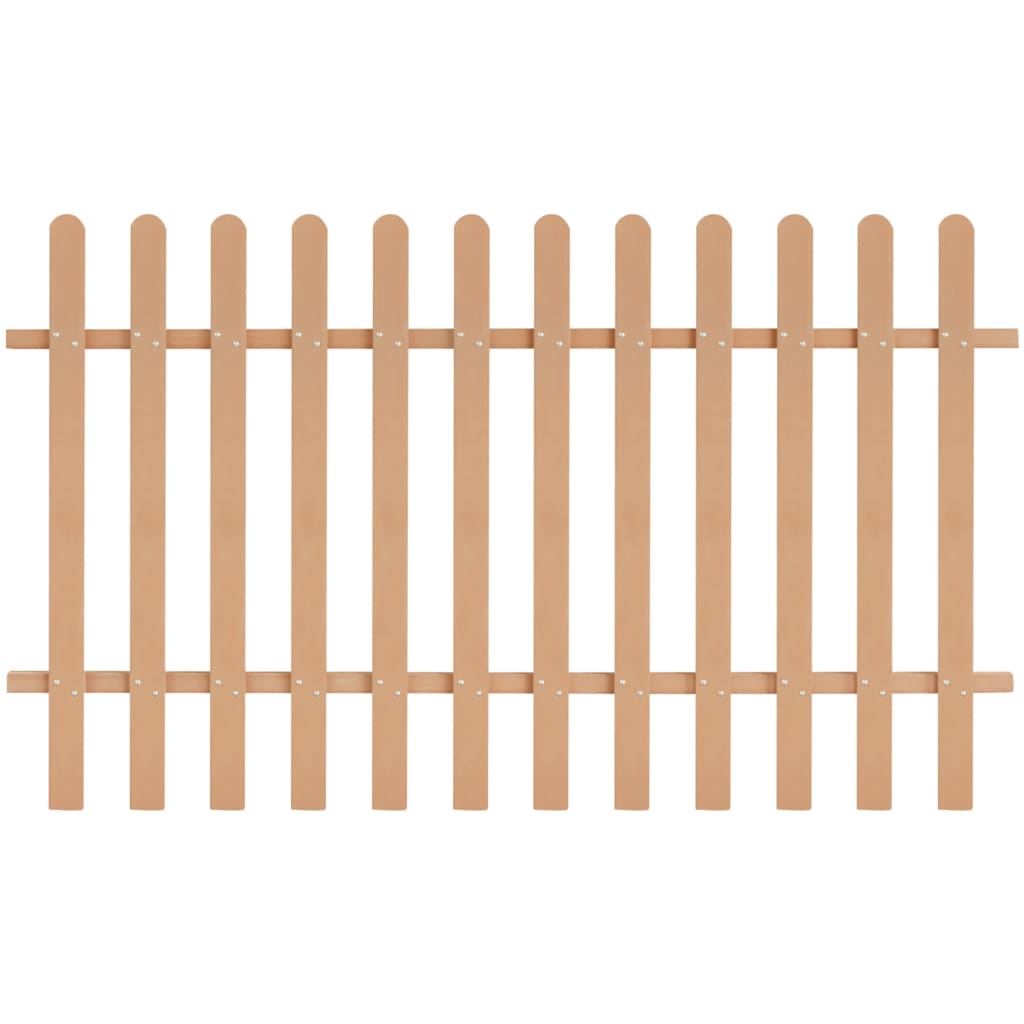 WPC Garden Picket Fence 200x100 cm