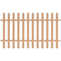 WPC Garden Picket Fence 200x100 cm