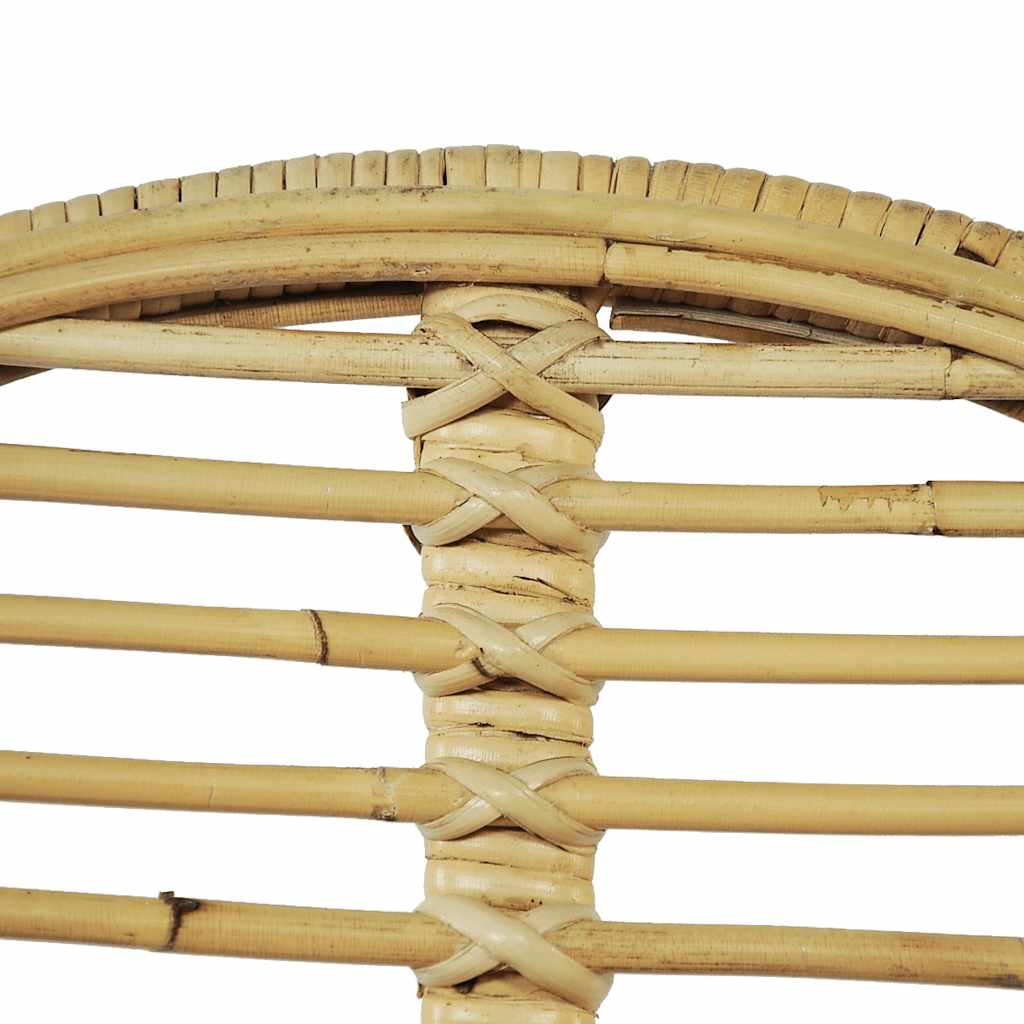 Sillas de comedor 2 unidades ratán natural
