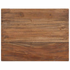 Mesita de noche de madera maciza de caoba 40x30x51 cm