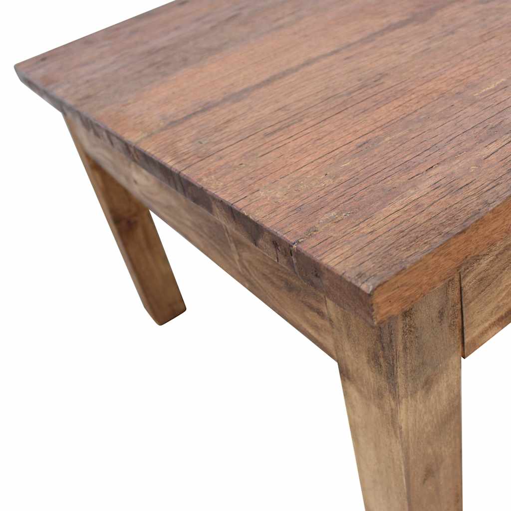 Mesa de centro madera maciza de caoba 96x73x45 cm