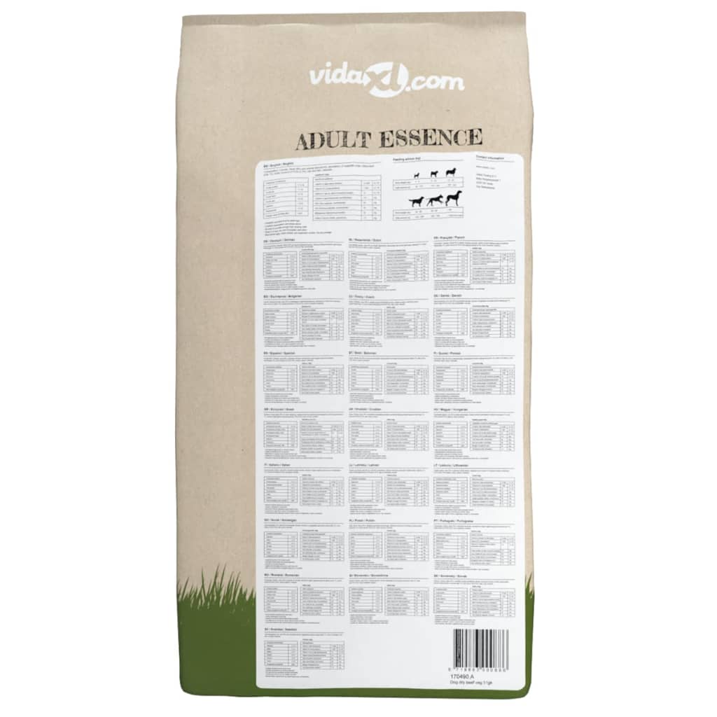 Comida seca para perro premiumd Adult Essence Beef 15 kg