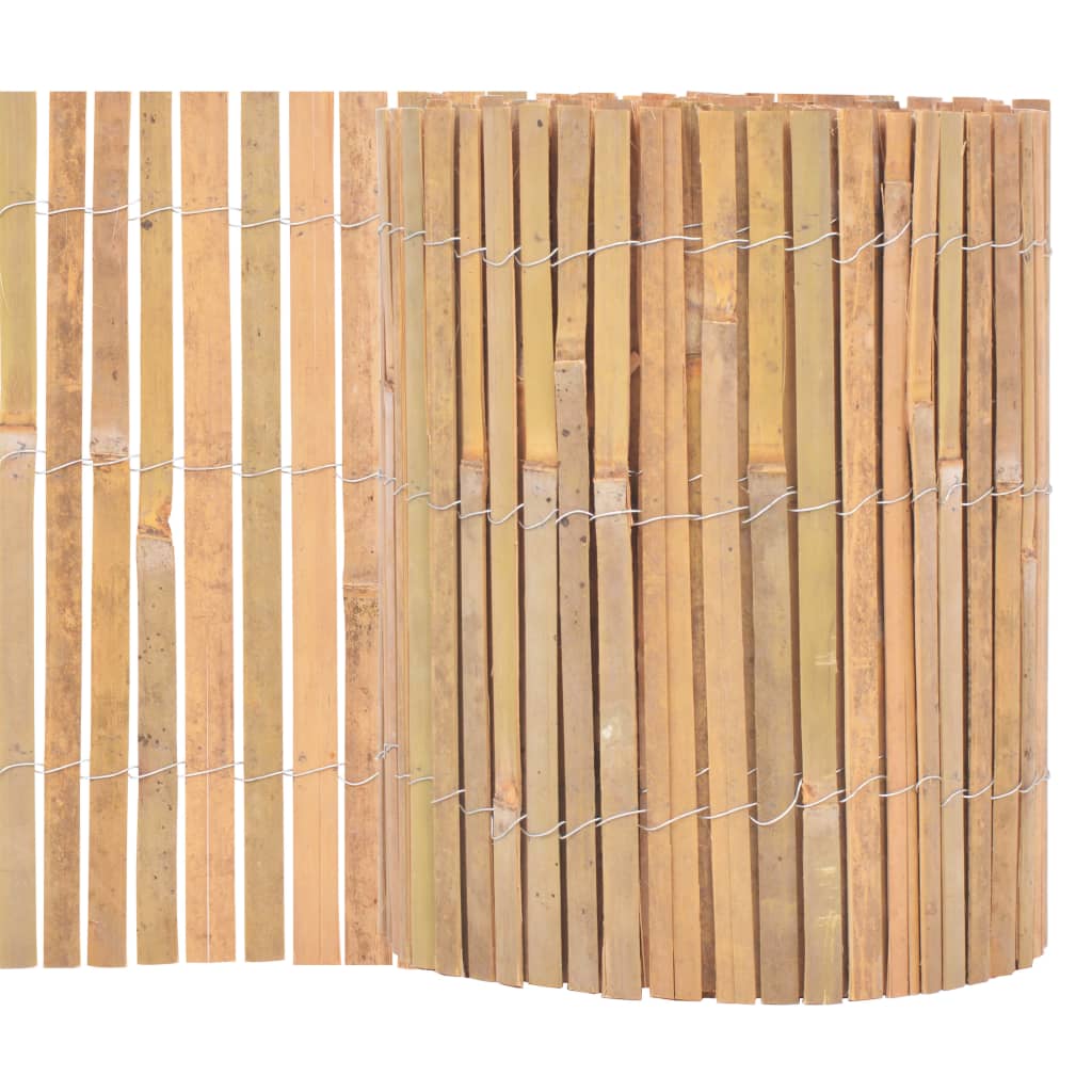 Valla de bambú de jardín 1000x30 cm