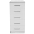 Sinfonier de madera contrachapada 41x35x106 cm blanco