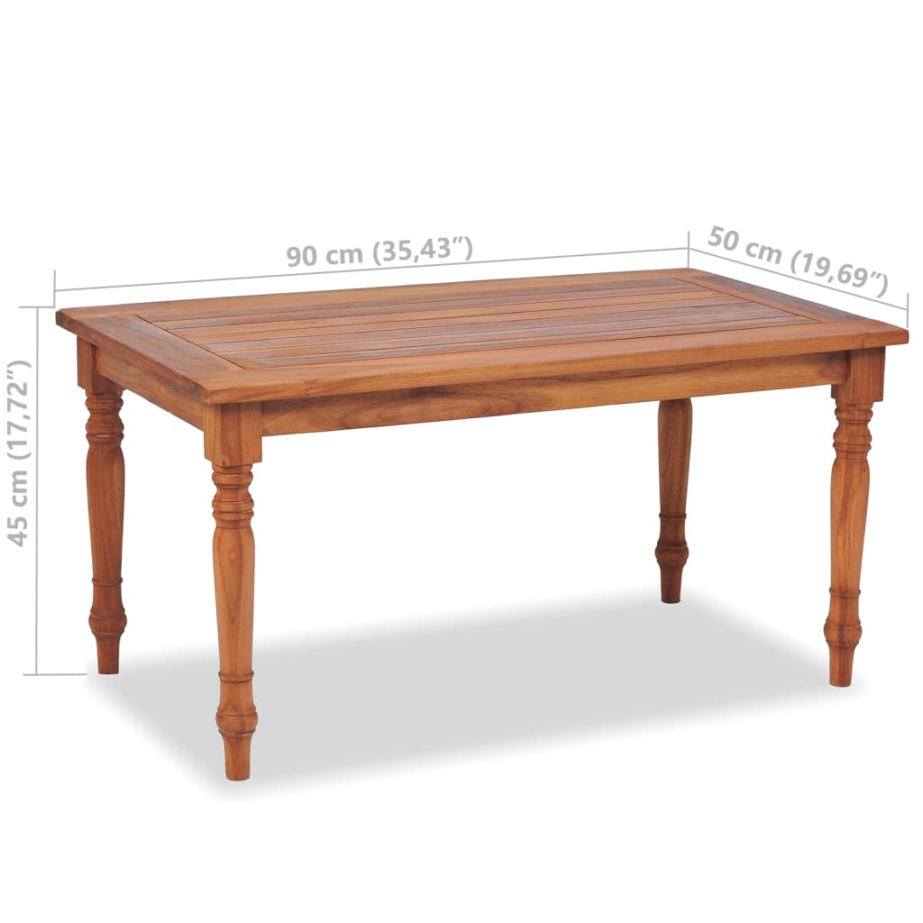 Set de muebles de jardín 4 pzas y cojines madera maciza de teca