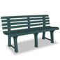 Banco de jardim plástico branco 145,5 cm