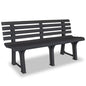 Banco de jardim plástico branco 145,5 cm