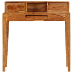 Escritorio con cajones madera maciza 88x50x90 cm