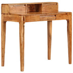 Escritorio con cajones madera maciza 88x50x90 cm