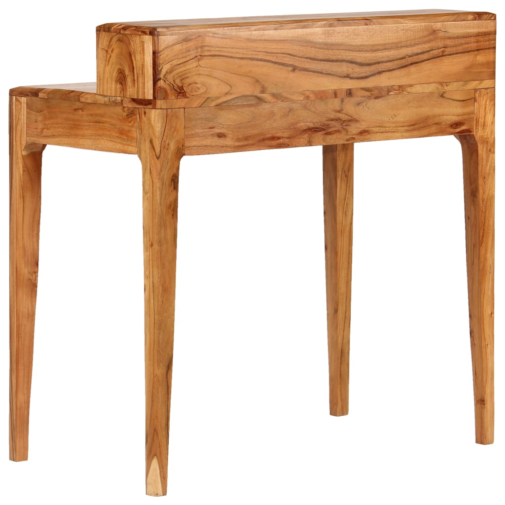Escritorio con cajones madera maciza 88x50x90 cm