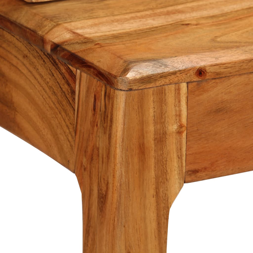 Escritorio con cajones madera maciza 88x50x90 cm