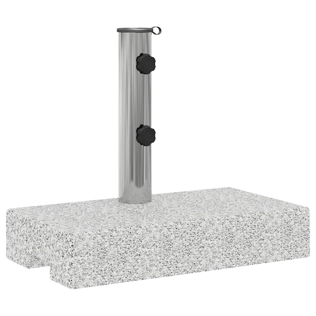 Base de sombrilla de granito rectangular 25 kg