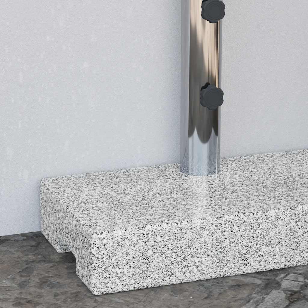 Base de sombrilla de granito rectangular 25 kg
